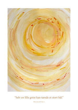 Selv en lille gnist kan tænde et stort bål